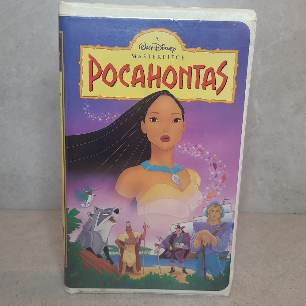 Pocahontas Vintage VHS tape disney tapes
